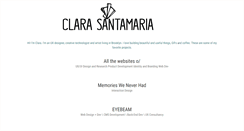 Desktop Screenshot of csantamariav.com