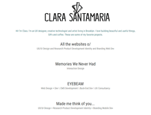 Tablet Screenshot of csantamariav.com